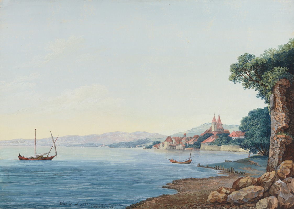 Carl Ludwig Hackert - Vue de Lustri