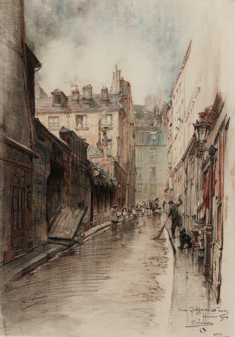 Charles Jouas - Rue Grégoire de Tours