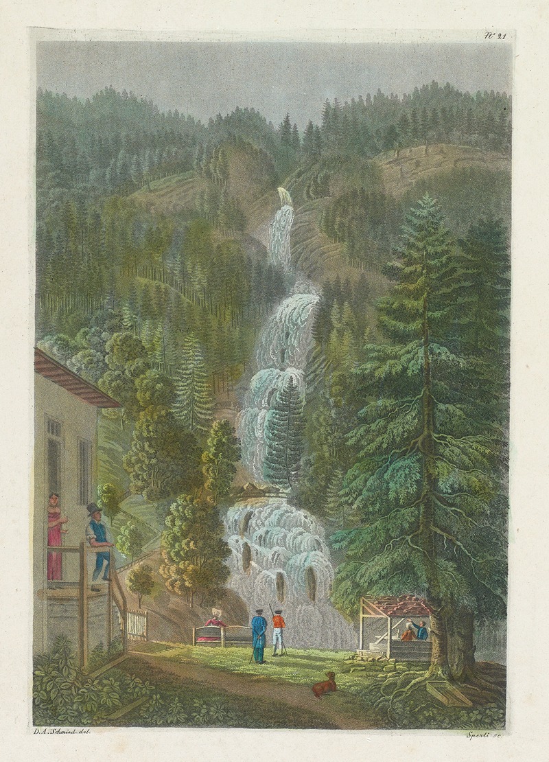 David Alois Schmid - La Cascade du Giessbach