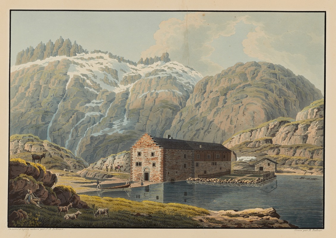 David Alois Schmid - L’hospice à la Grimsel