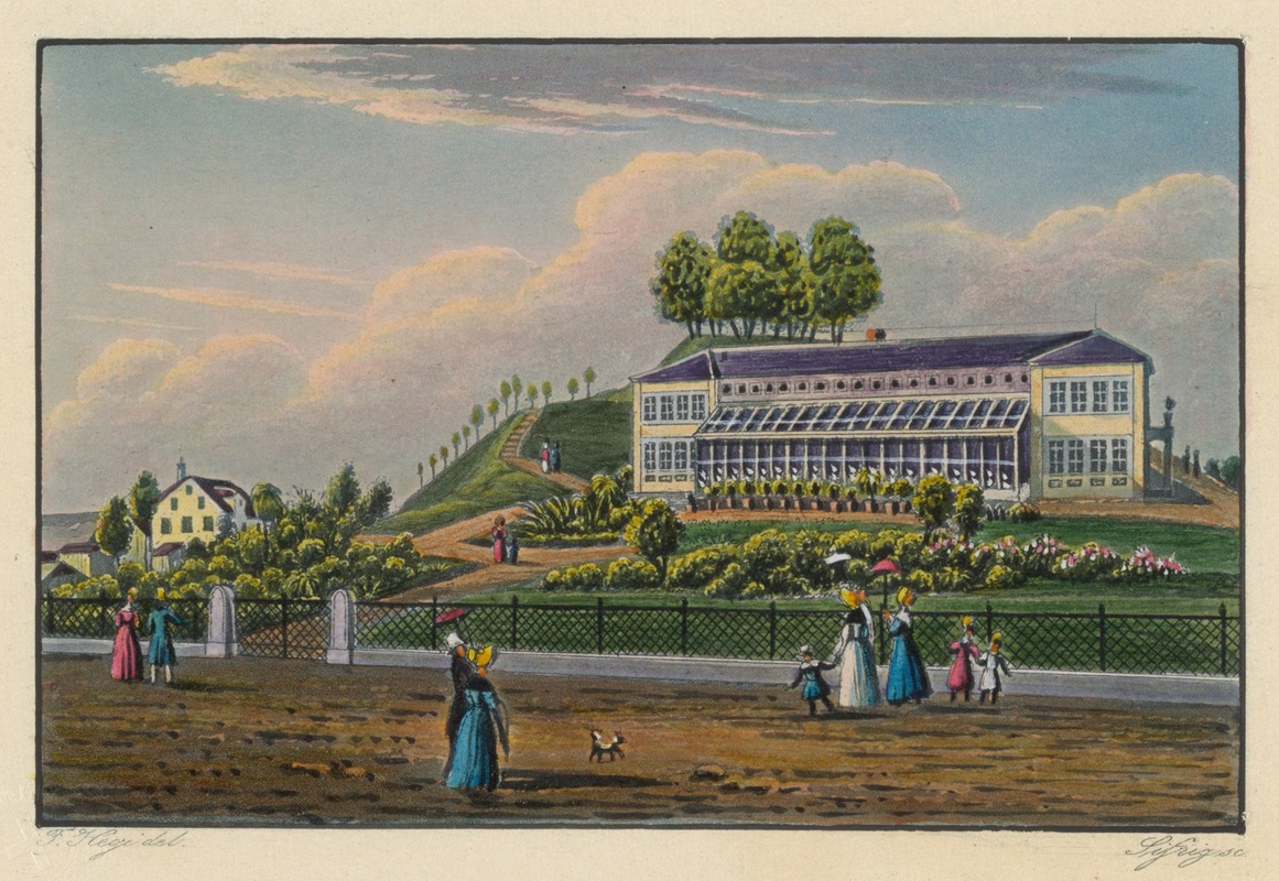 Franz Schmid - Botanischer Garten in Zürich