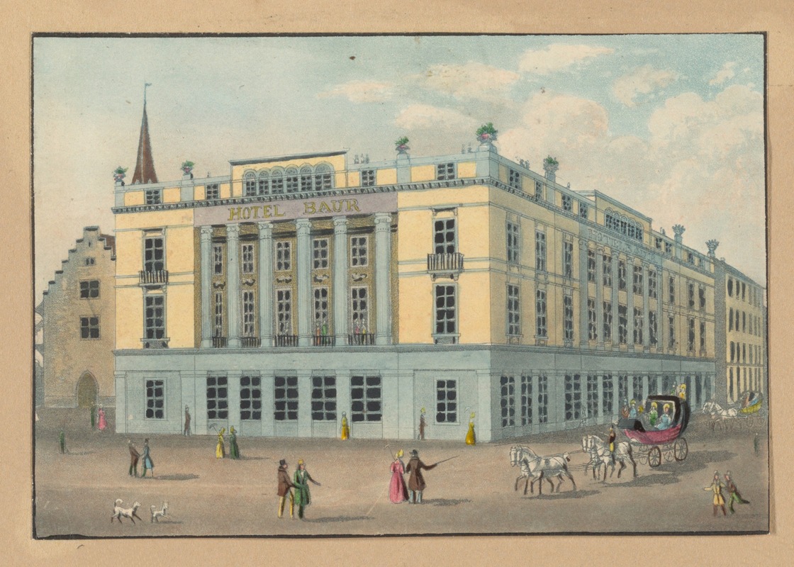 Franz Schmid - Hôtel Baur