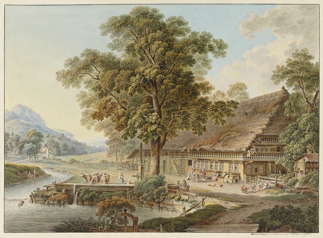 Heinrich Rieter - Maison de paysan du Canton de Berne