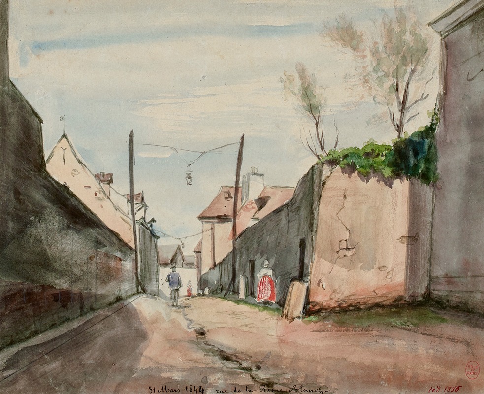 Henri Jean Baptiste Levis - Rue de la Reine Blanche