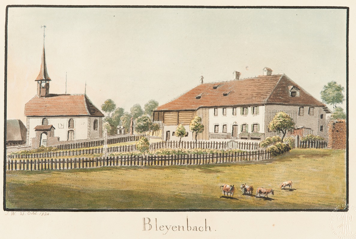 Jakob Samuel Weibel - Bleyenbach.