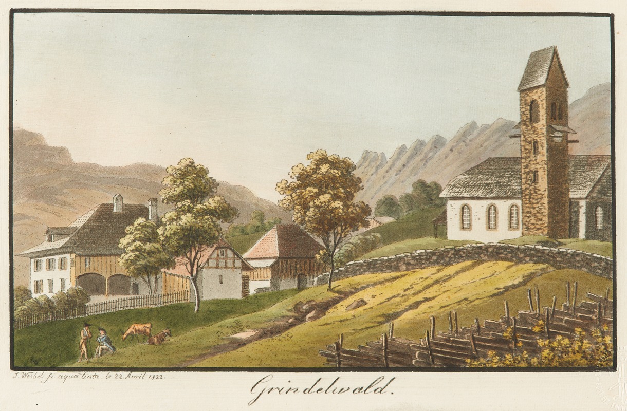 Jakob Samuel Weibel - Grindelwald.