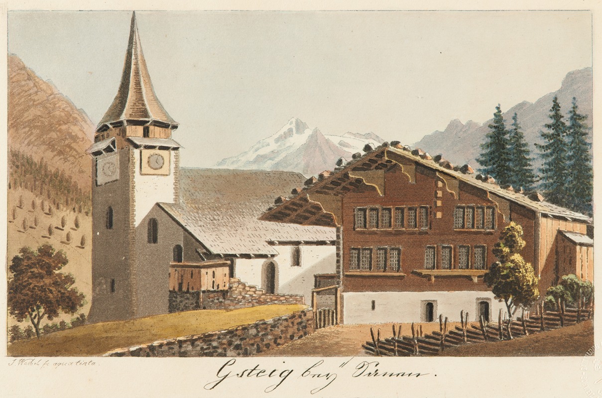 Jakob Samuel Weibel - Gsteig bey Sanen