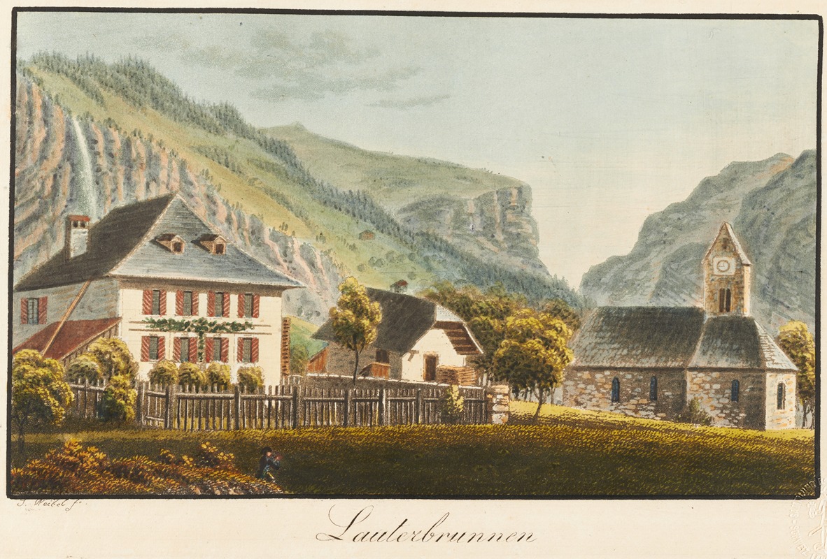 Jakob Samuel Weibel - Lauterbrunnen