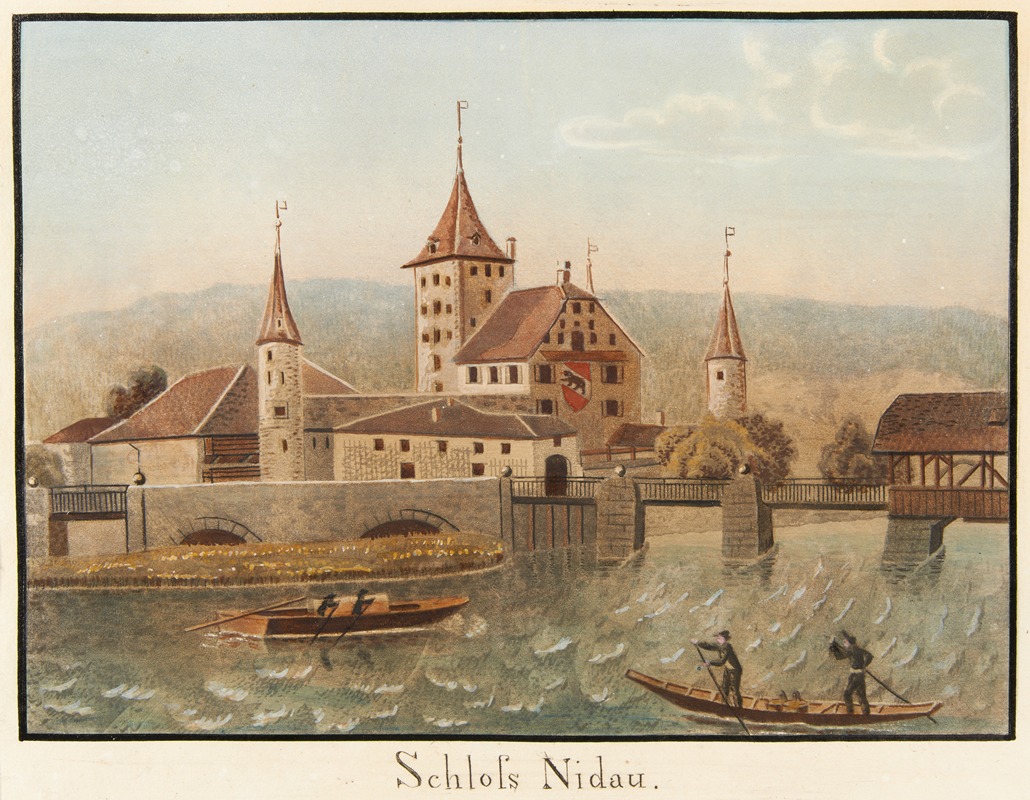 Jakob Samuel Weibel - Schloss Nidau