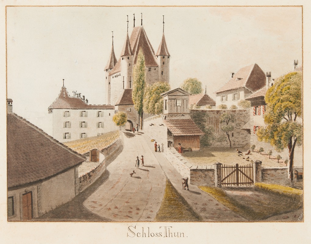 Jakob Samuel Weibel - Schloss Thun