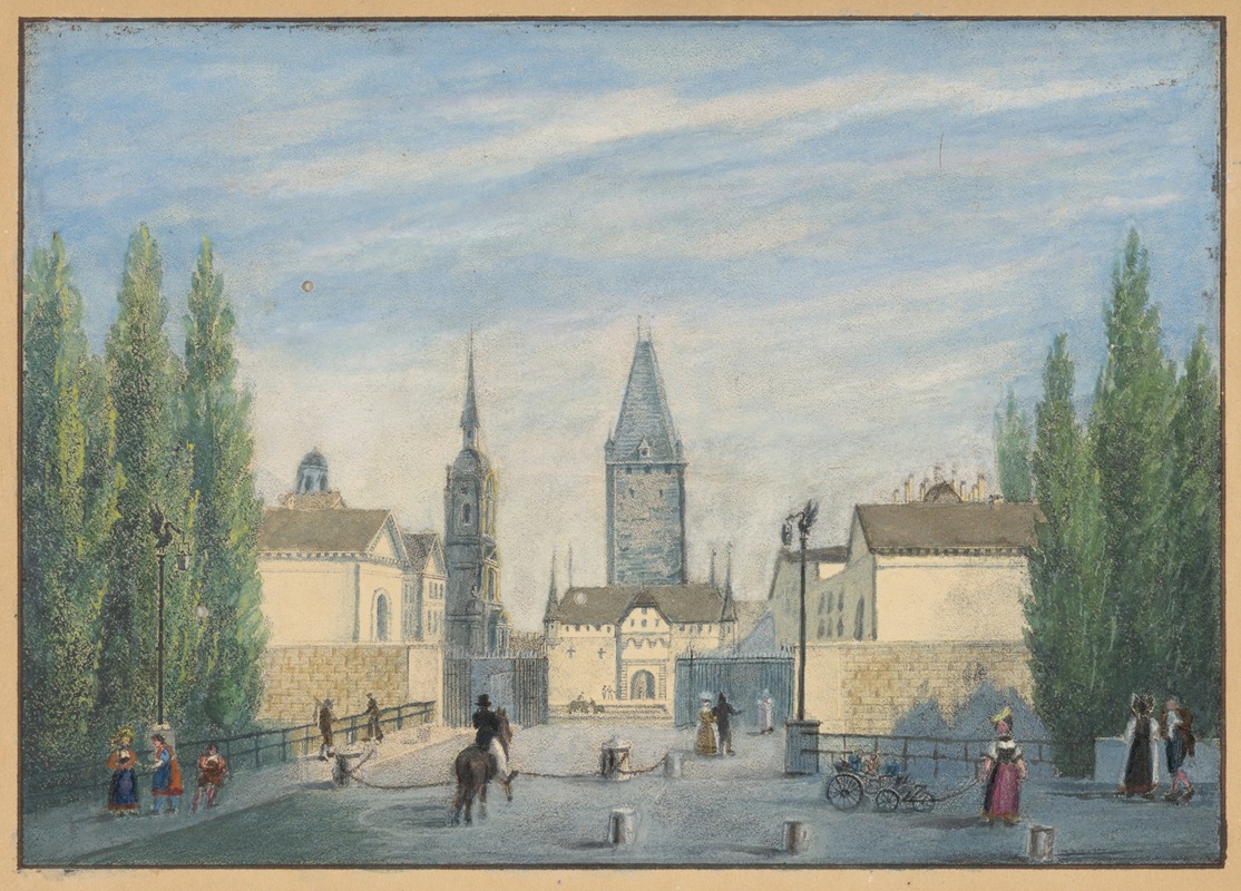 Jean Dubois - Berne, Porte de Morat