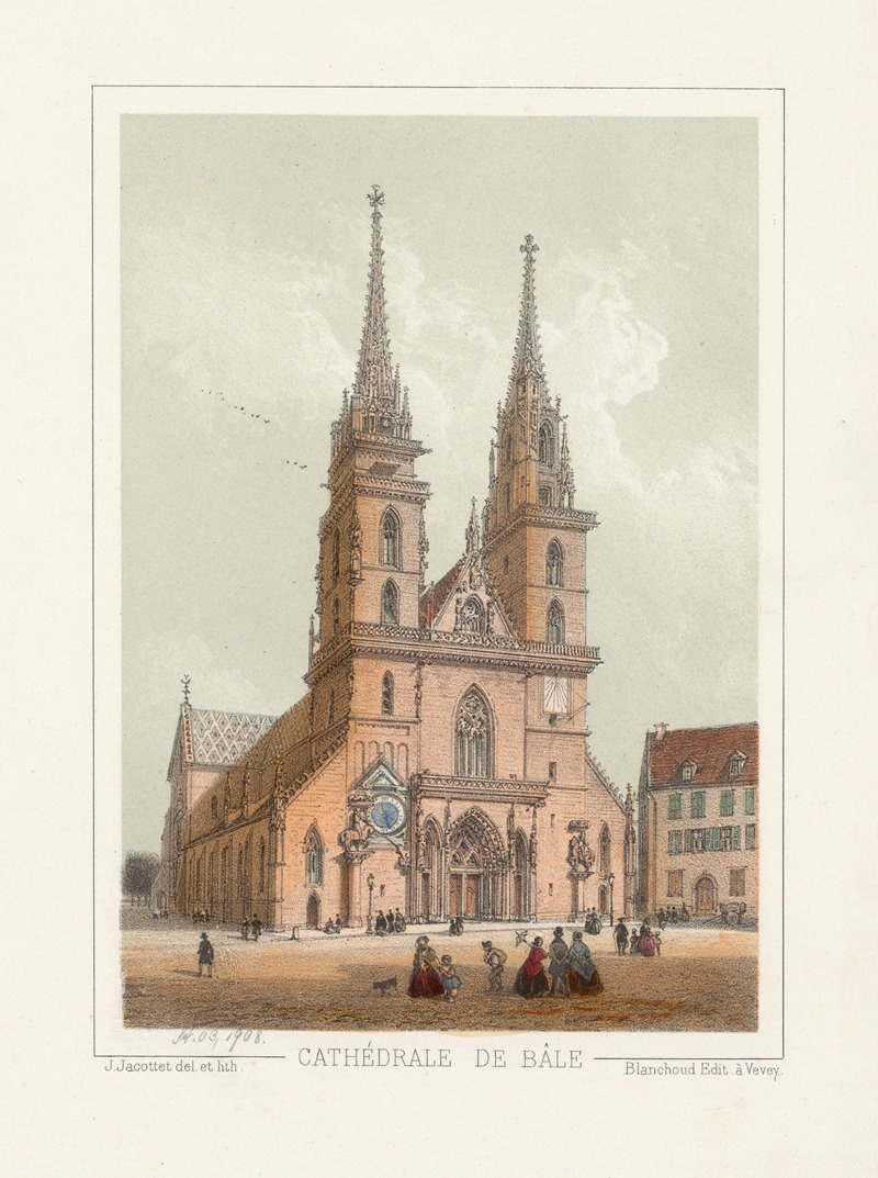 Jean Jacottet - Cathédrale de Bâle