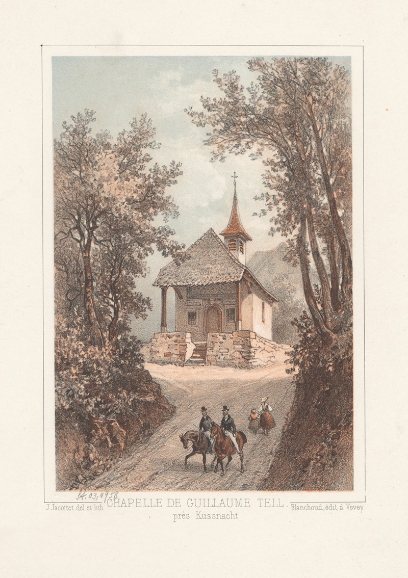 Jean Jacottet - Chapelle de Guillaume Tell. près Küssnacht