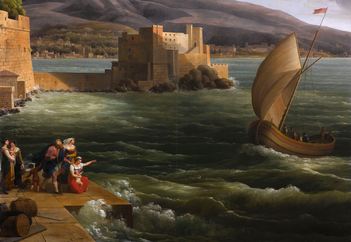 Jean-Joseph-Xavier Bidauld - La baie de Naples