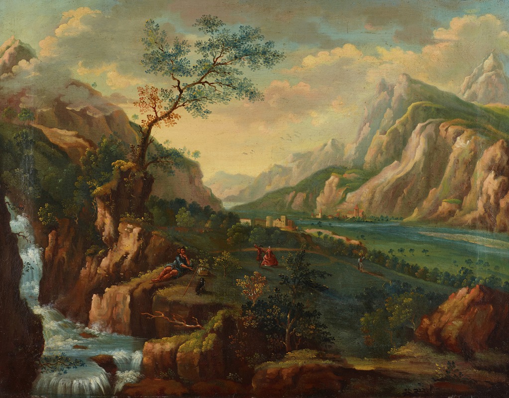 Johann Caspar Ulinger - Ein schöner prospect in dem sargansser Land