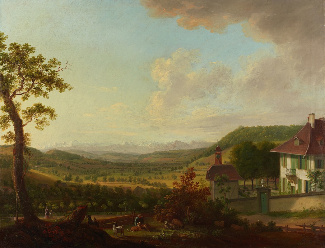 Johann Caspar Ulinger - Vue de Sinneringen