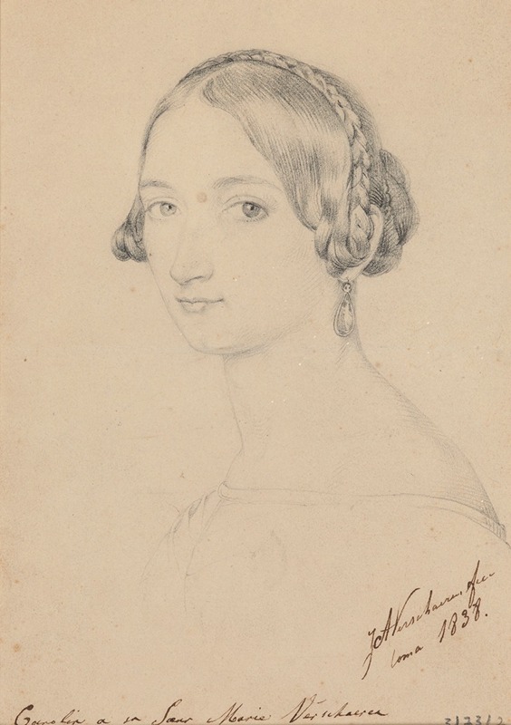 Jean Antoine Verschaeren - Marie Verschaeren, Sister of the Artist