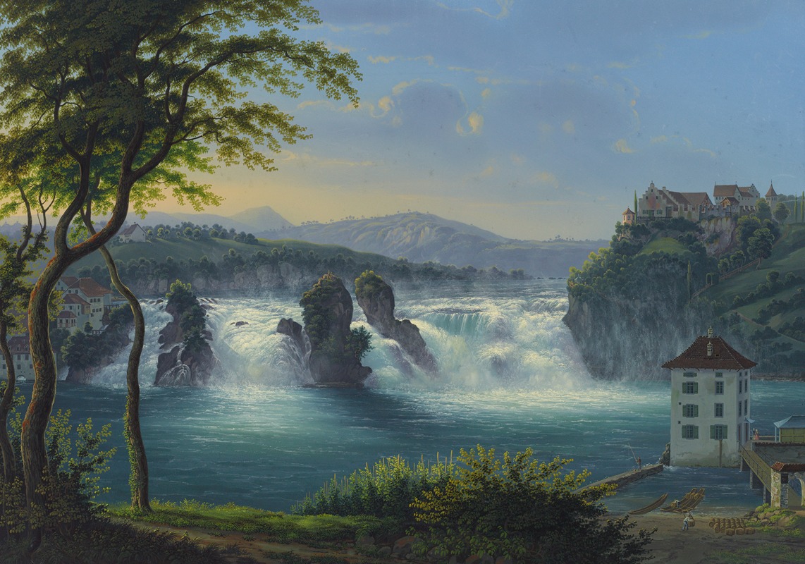 Johann Heinrich Bleuler the Younger - Der Rheinfall bei Schaffhausen