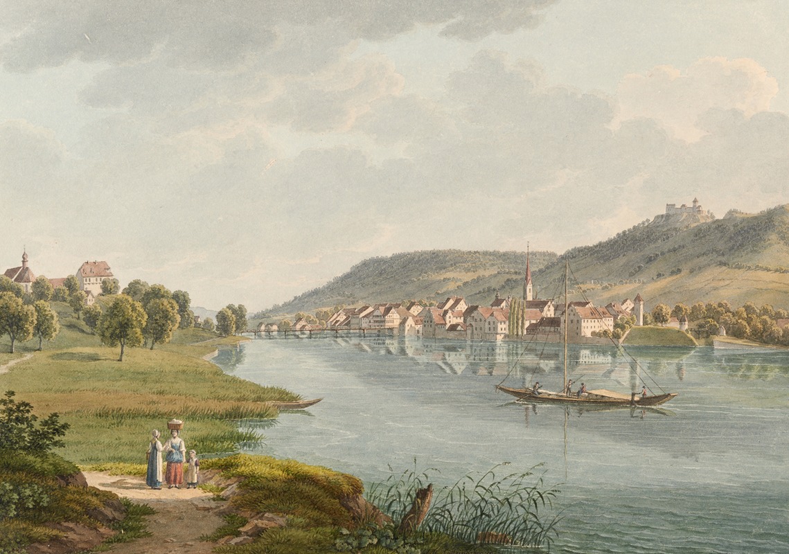 Johann Heinrich Luttringhausen - Vue de Stein