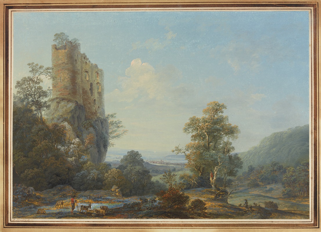 Johann Joseph Hartmann - Schloss Reichenstein bei Arlesheim