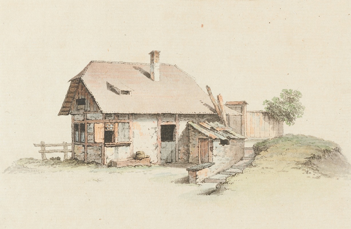 Johann Ludwig Aberli - Berner Bauernhaus