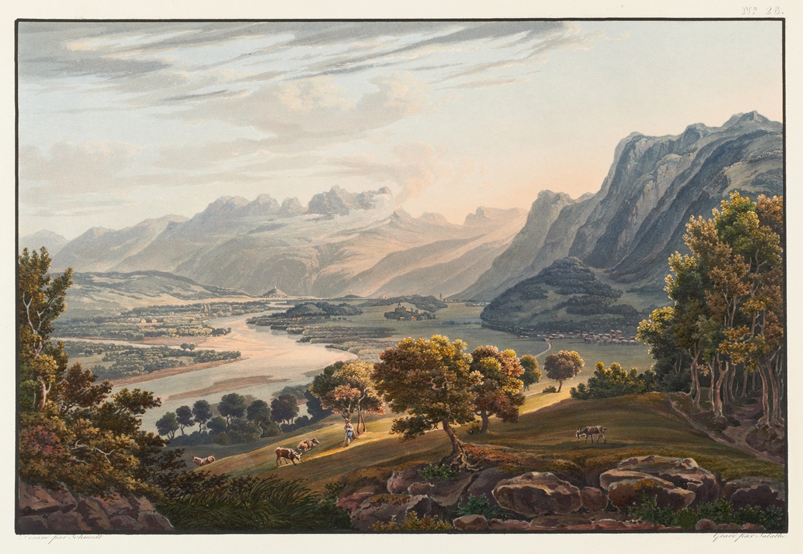 Johann Ludwig Bleuler - Réunion de l’Ill et du Rhin