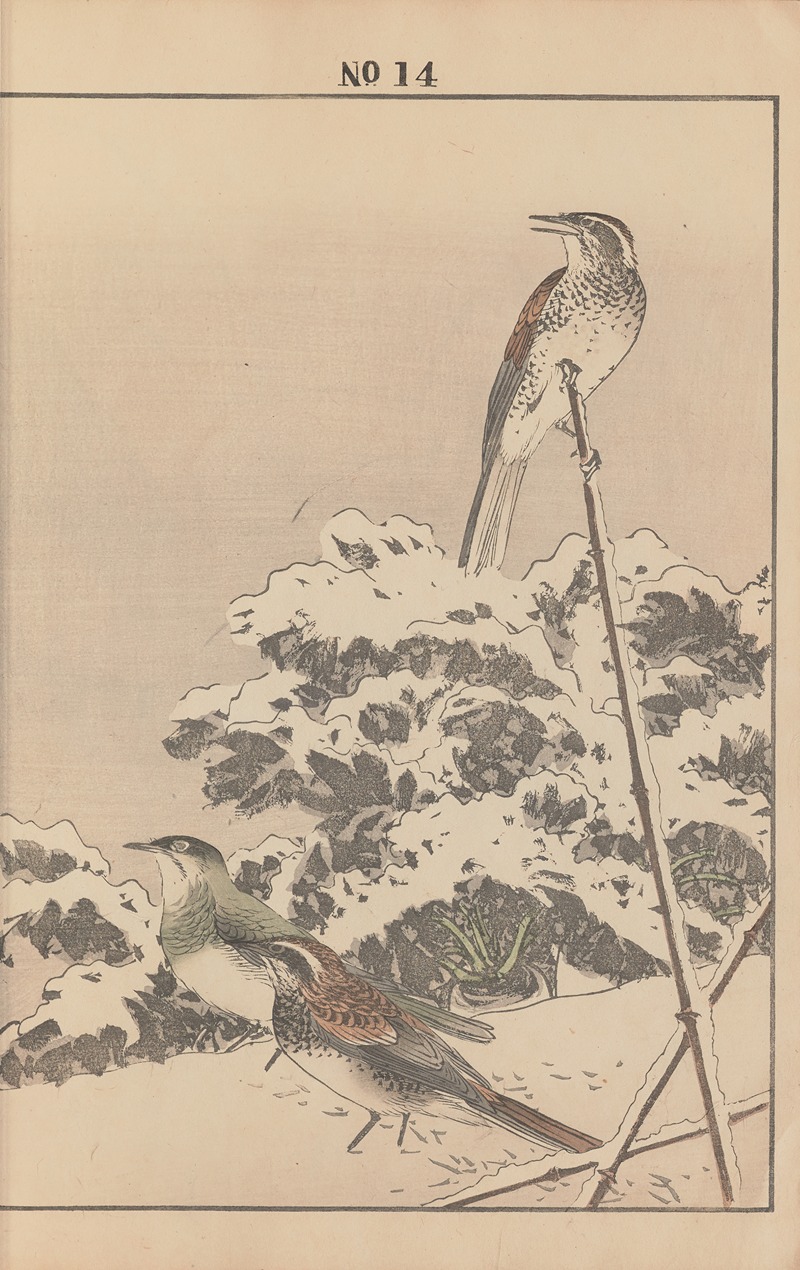Imao Keinen - Keinen kachō gafu Pl.138