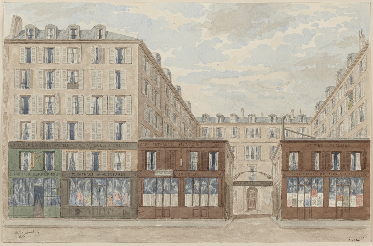 Jules Gaildrau - 41 rue Jean-Jacques Rousseau, 1er arrondissement