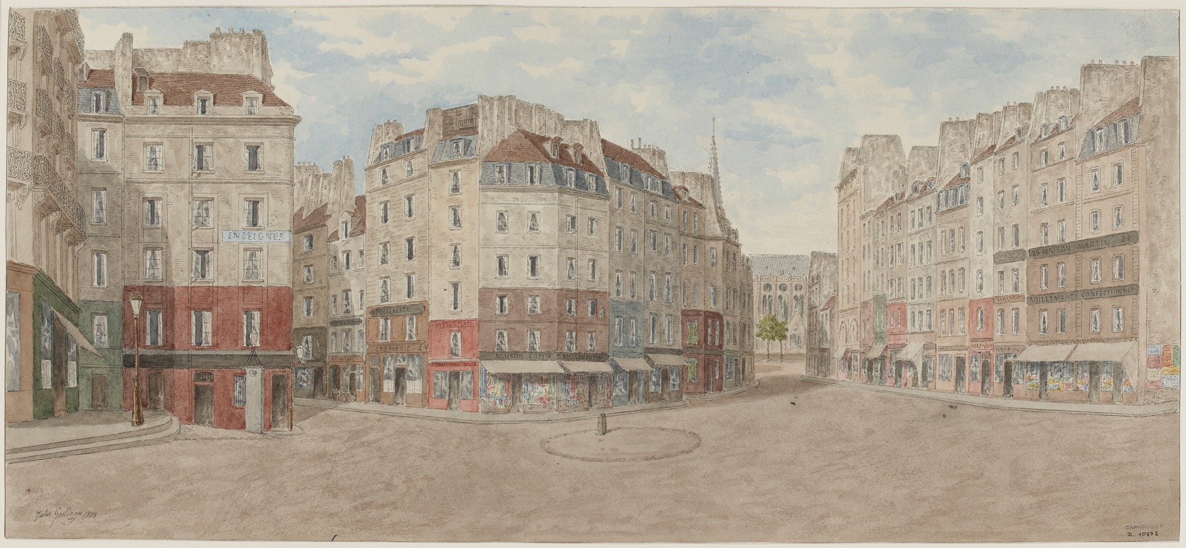 Jules Gaildrau - Place Maubert, 5ème arrondissement