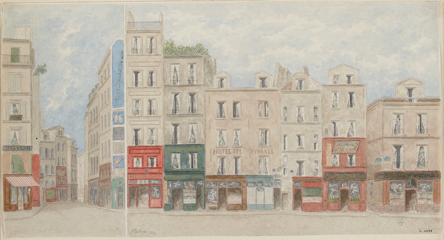 Jules Gaildrau - Rue Beaubourg nº21 à 31, 3ème arrondissement