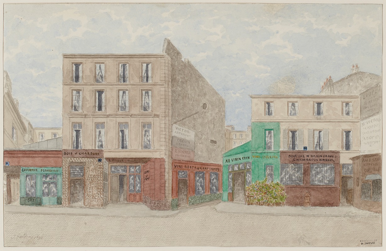 Jules Gaildrau - Rue Beaubourg nº31 à 35, 3ème arrondissement