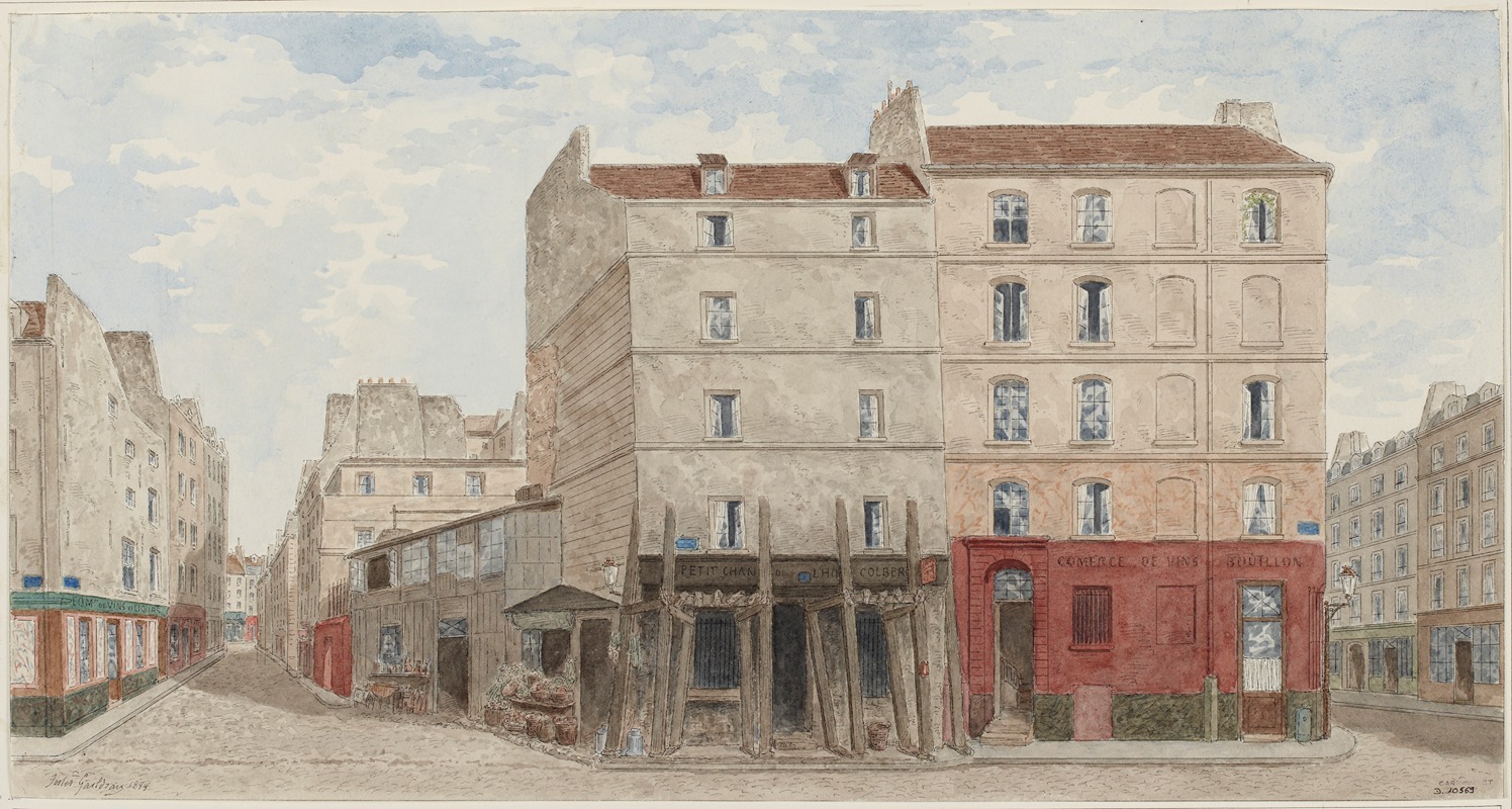 Jules Gaildrau - Rue de l’Hôtel Colbert Nº17 et 19, 5ème arrondissement