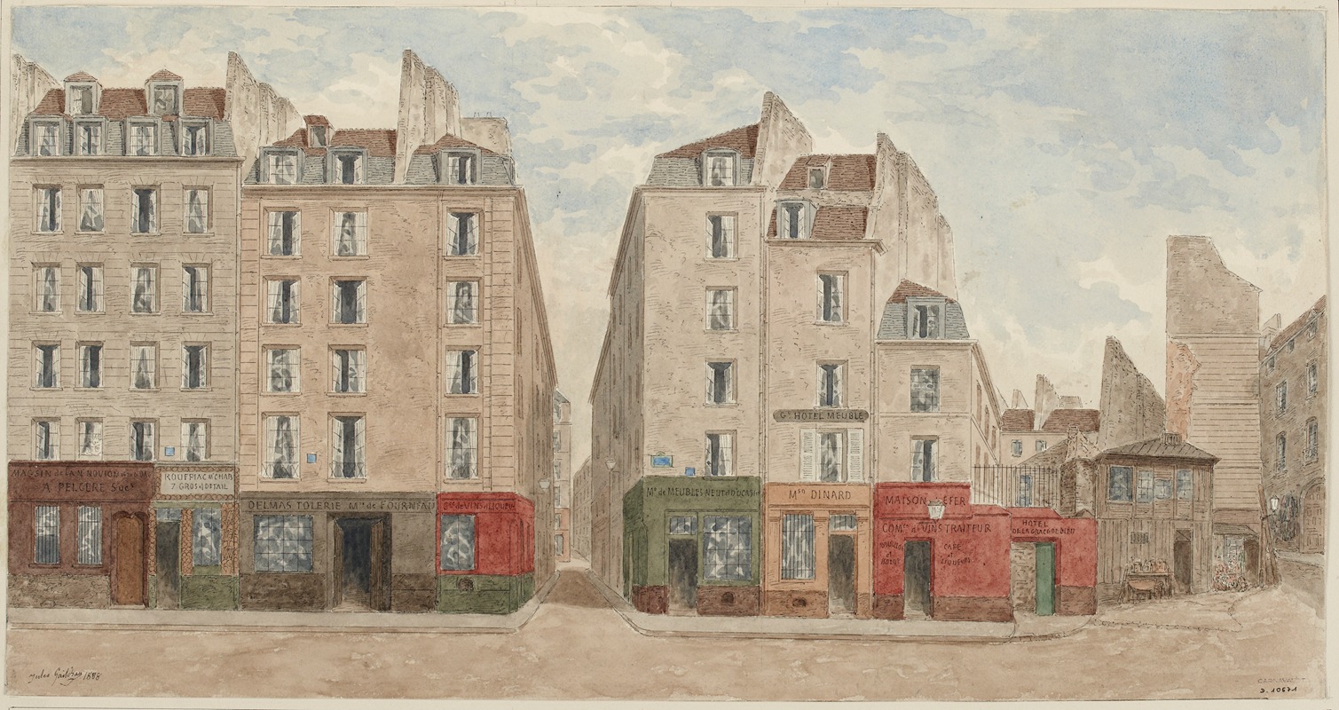 Jules Gaildrau - Rue des Trois-Portes, Nº7 à 15, 5ème arrondissement