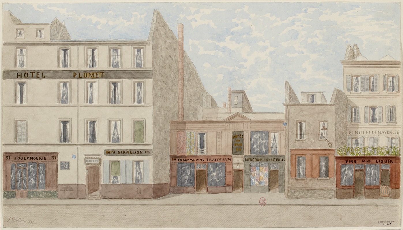 Jules Gaildrau - Rue Vaneau Nº57 à 61, 7ème arrondissement