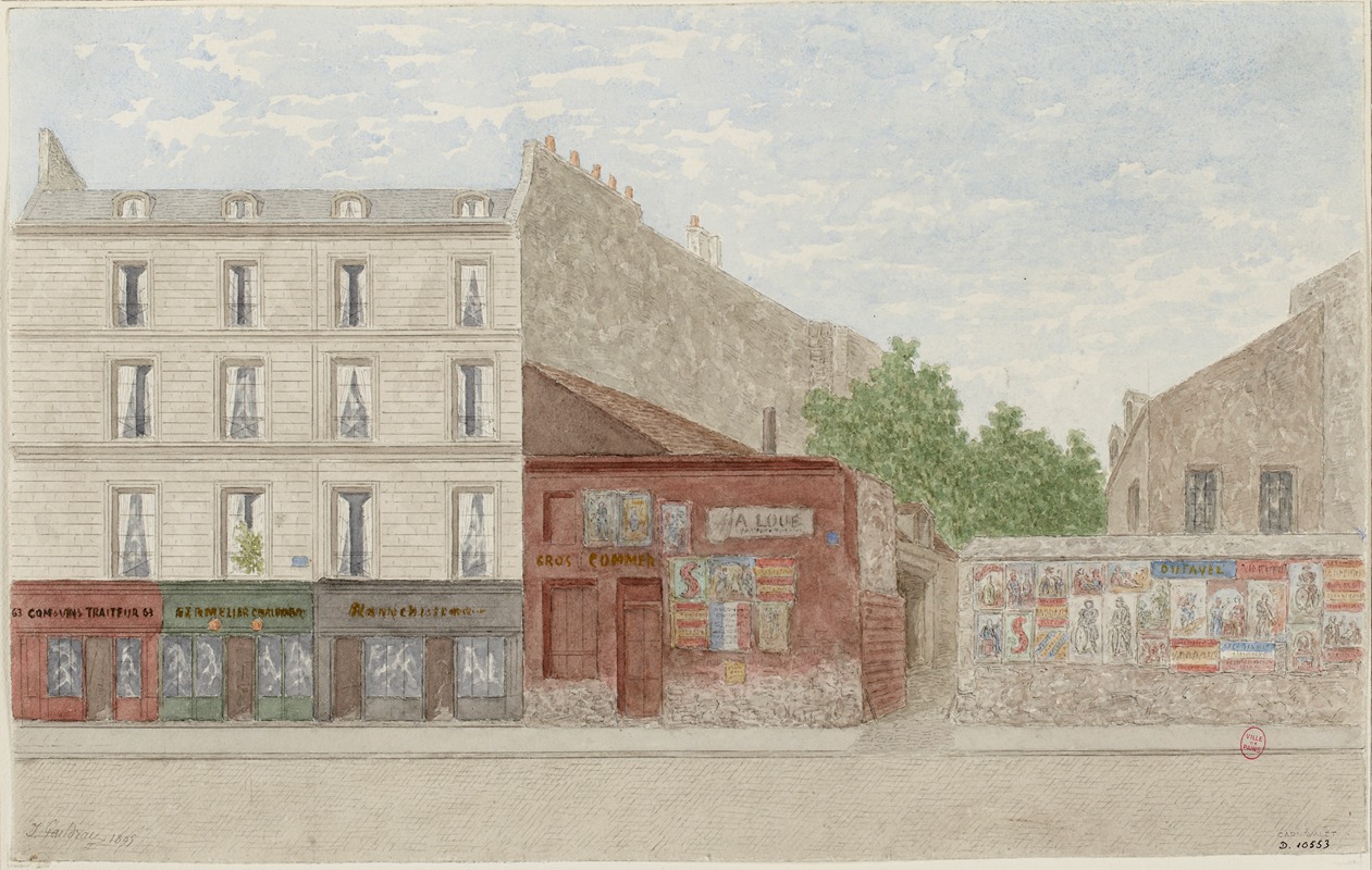 Jules Gaildrau - Rue Vaneau nº63 et 65, 7ème arrondissement