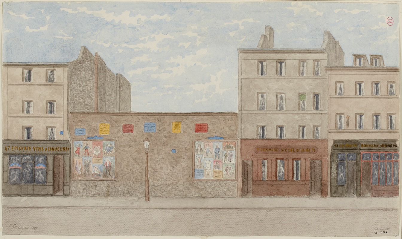 Jules Gaildrau - Rue Vaneau Nº67 à 73, 7ème arrondissement