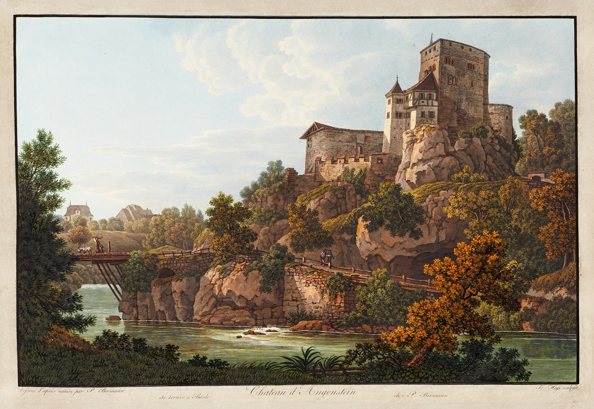 Peter Birmann - Chateau d’Angenstein