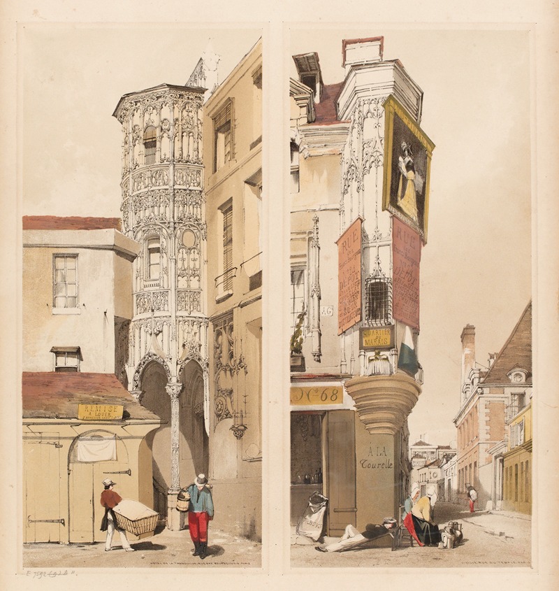 Thomas Shotter Boys - Hôtel de la Trémouille, rue des Bourdonnais et Vieille-rue-du-Temple, Paris