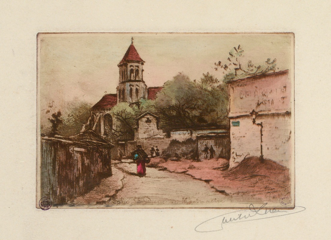 Lucien Marcelin Gautier - Eglise St Pierre de Montmartre