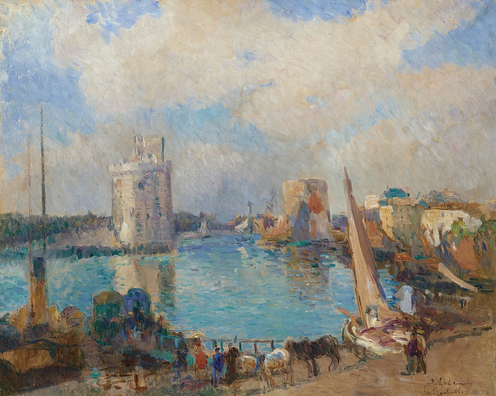 Albert Lebourg - Le port de La Rochelle