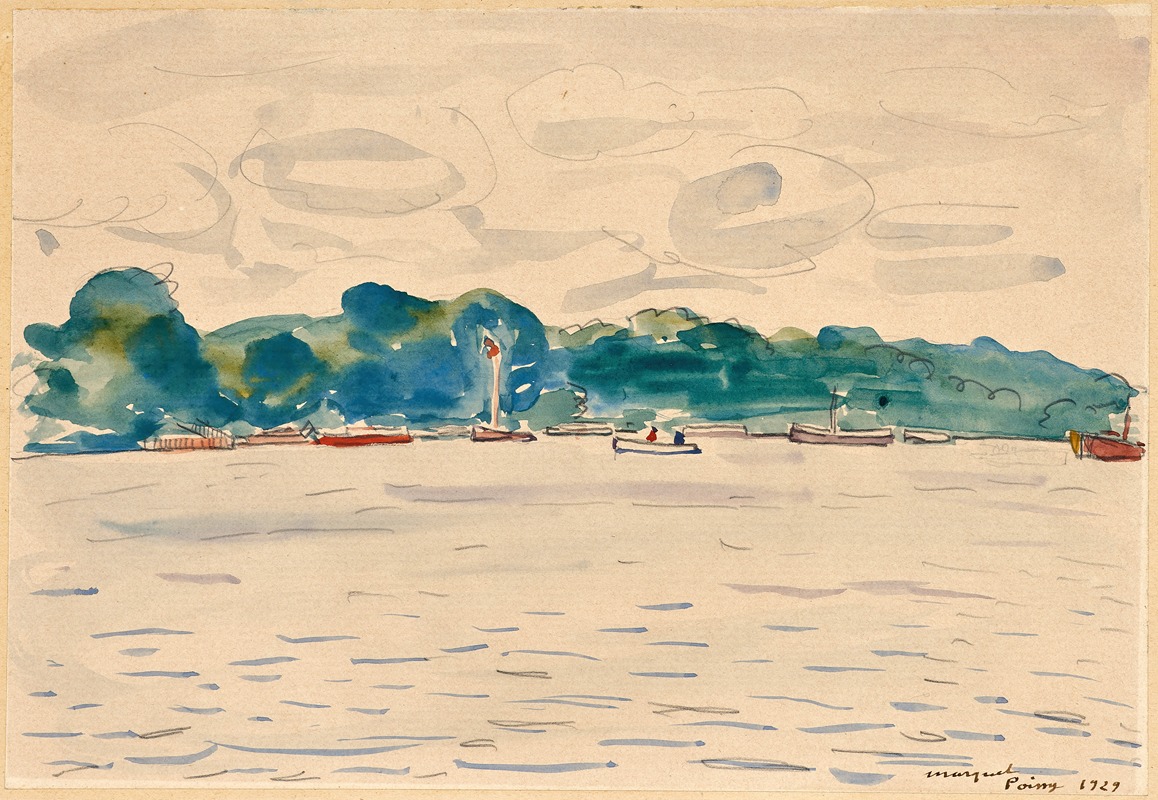 Albert Marquet - Poissy