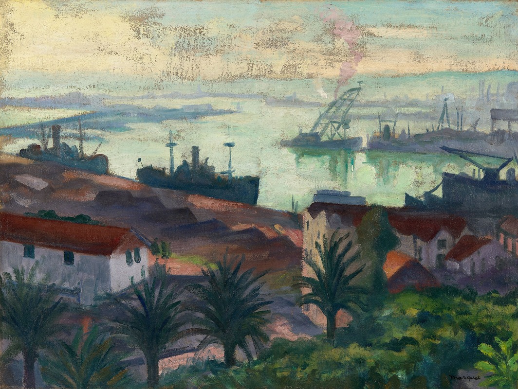 Albert Marquet - Le port, temps clair