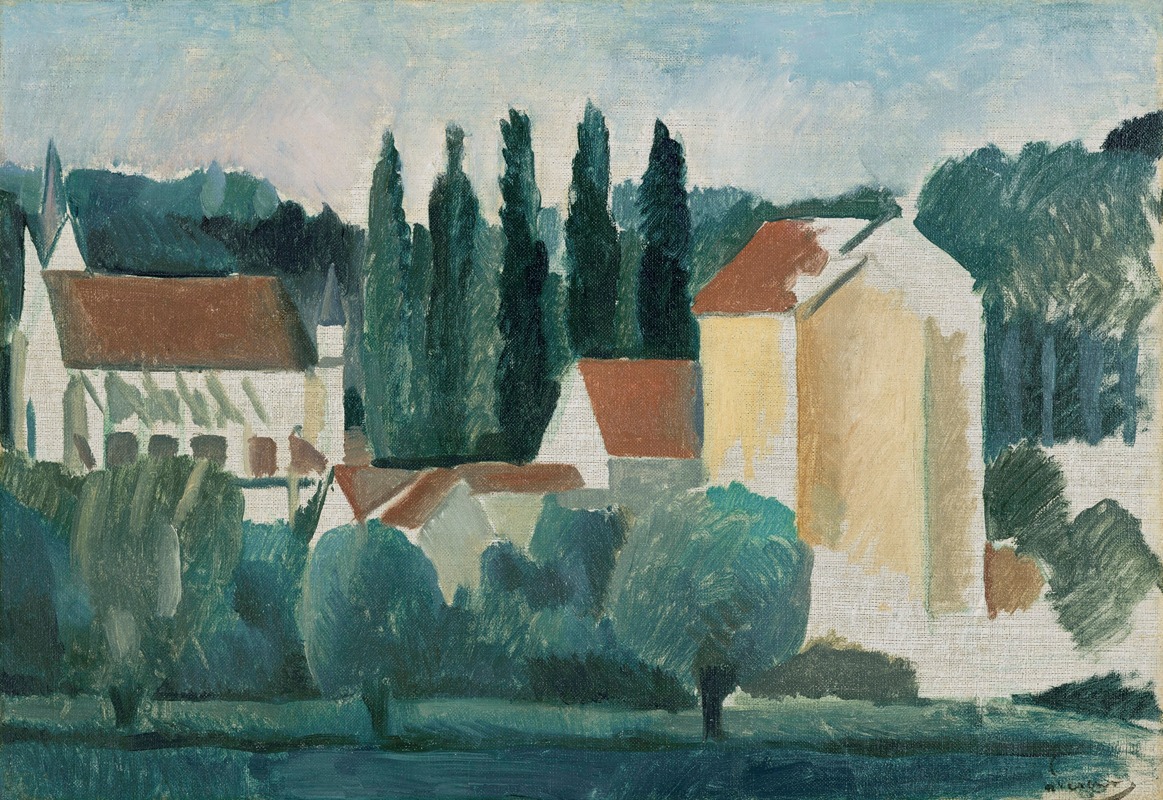 André Derain - La chapelle-sous-Crécy (Le Moulin)