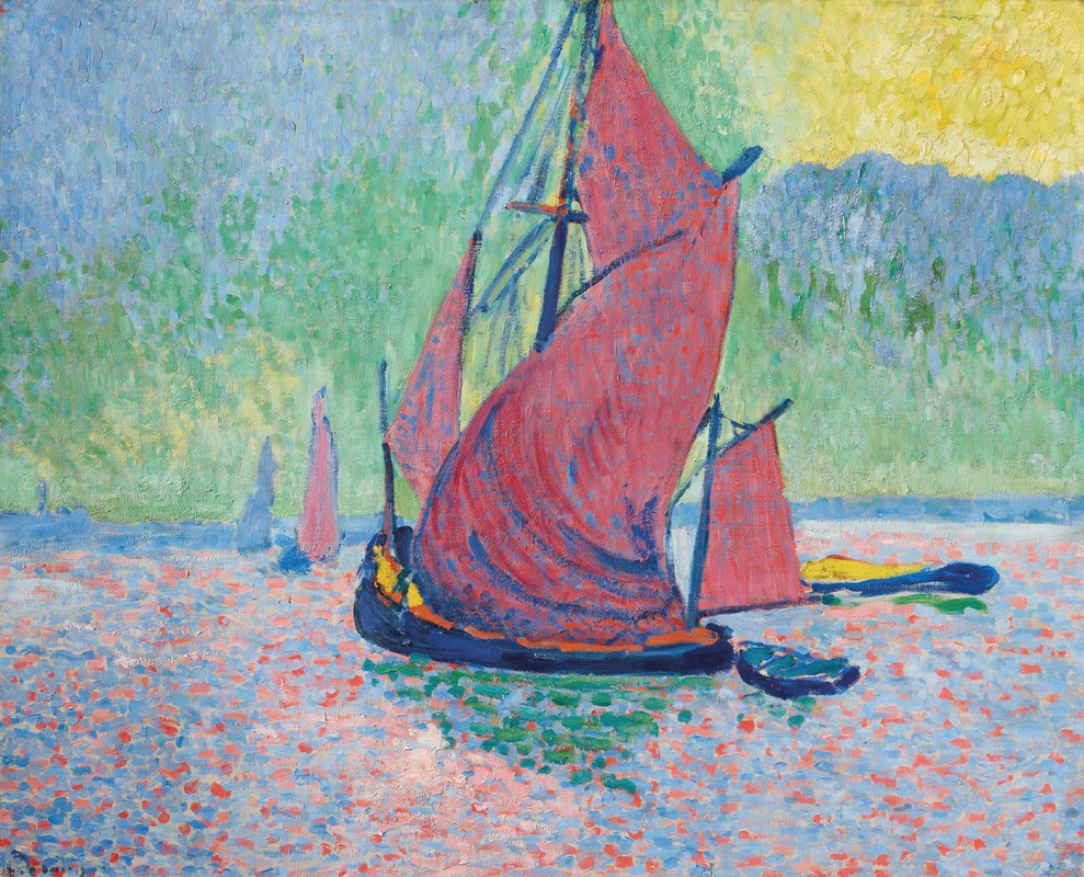 André Derain - Les voiles rouges