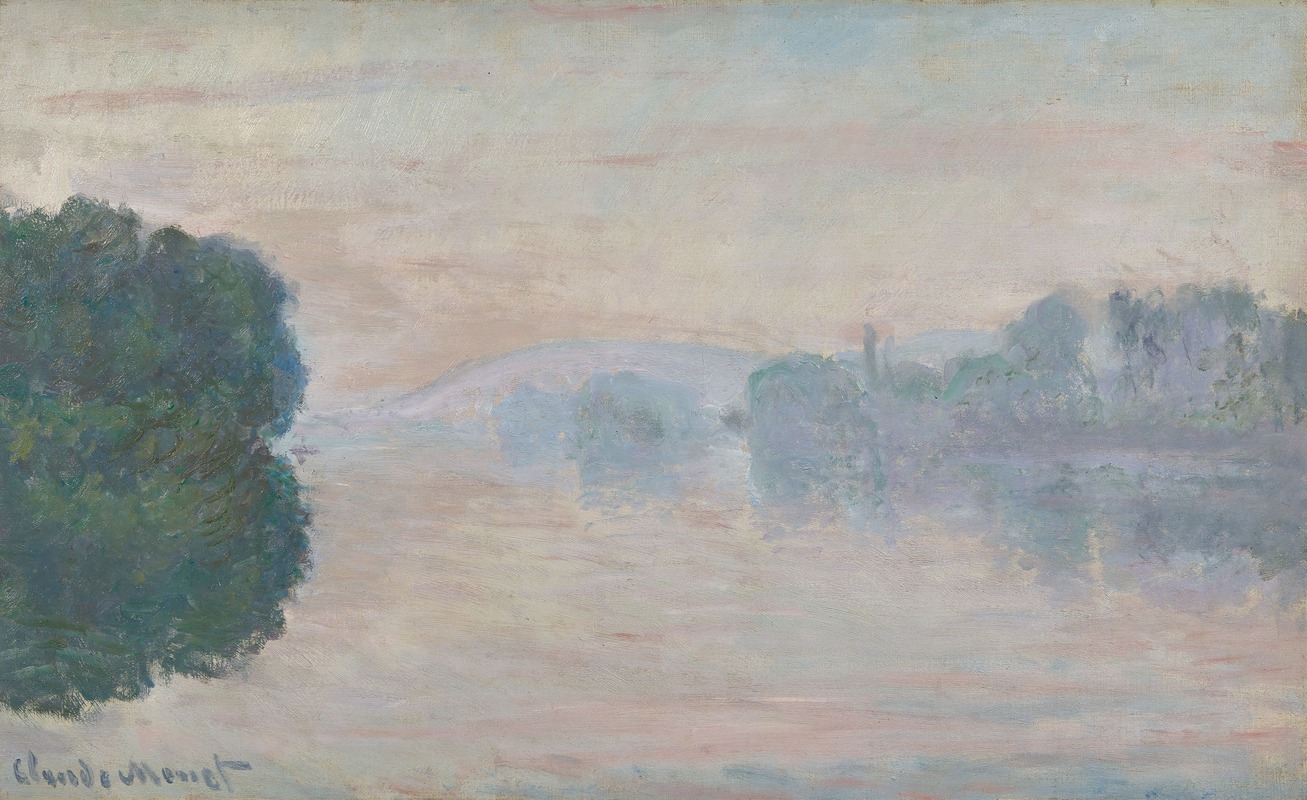 Claude Monet - La Seine dans la brume