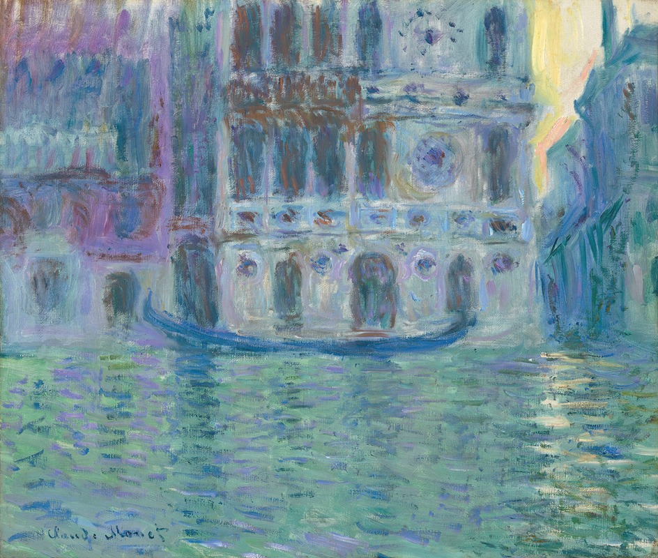 Claude Monet - Le Palais Dario