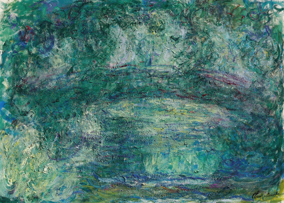 Claude Monet - Le pont japonais