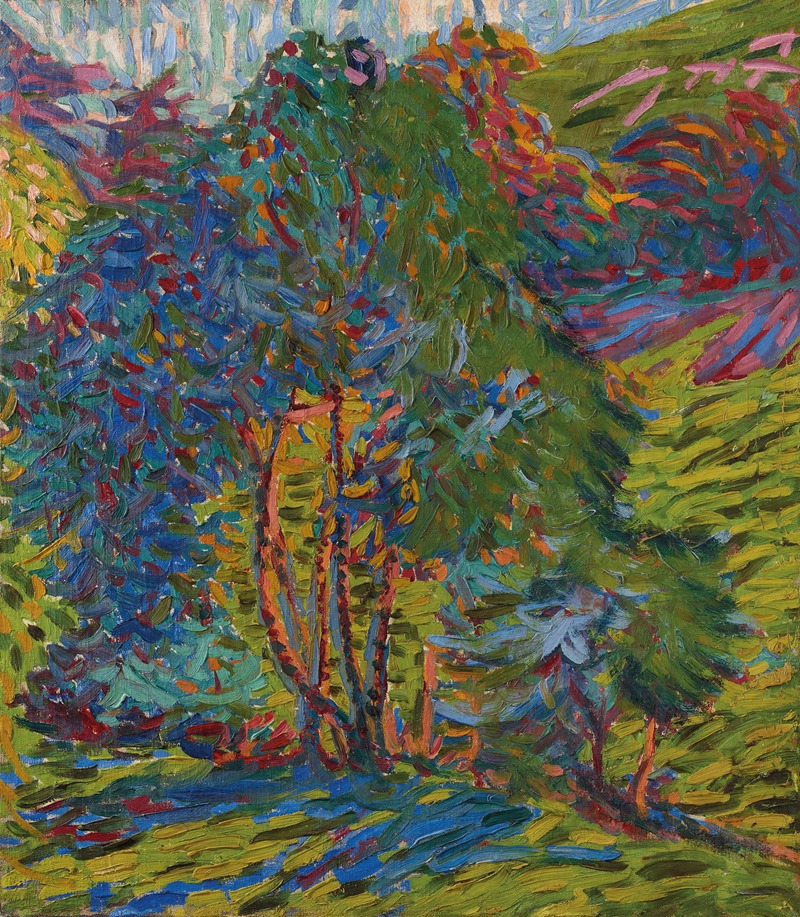 Ernst Ludwig Kirchner - Waldstück