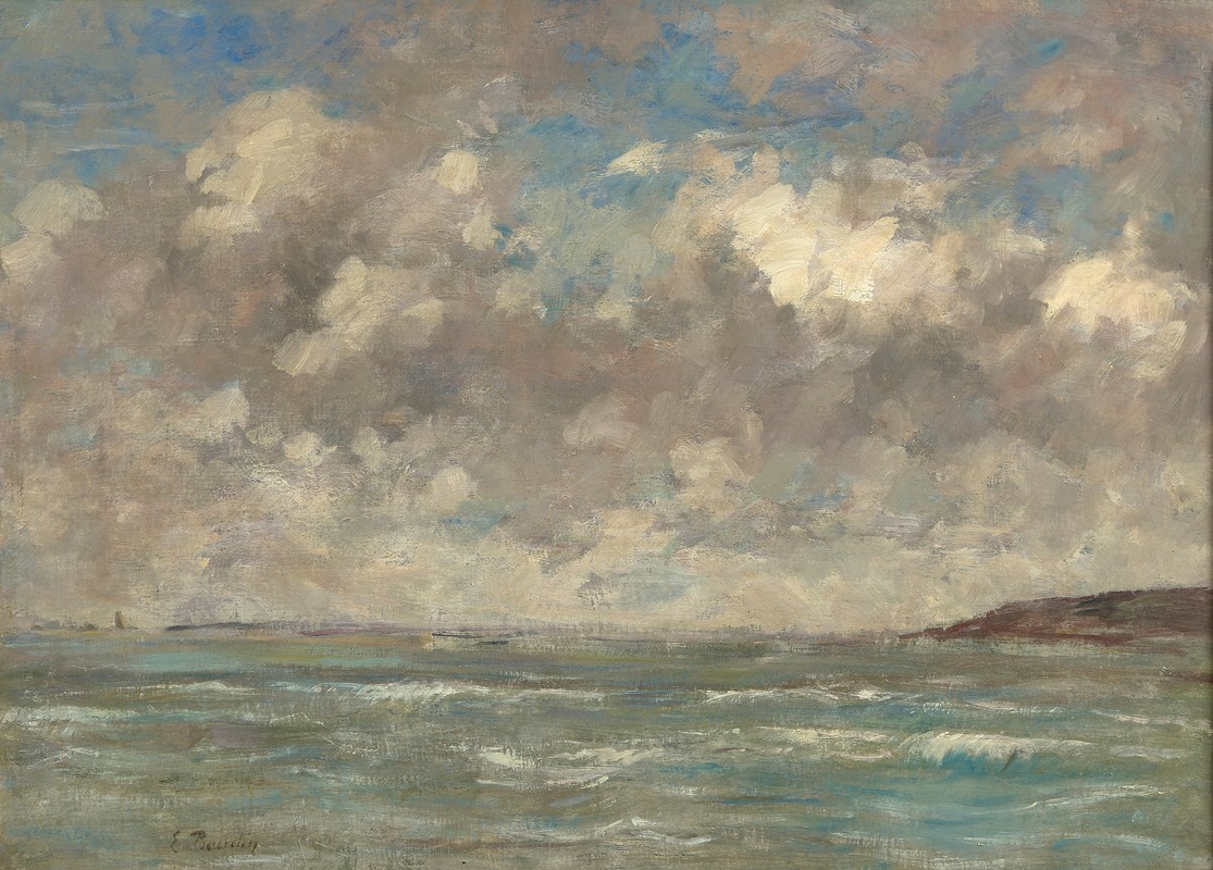 Eugène Boudin - Le Havre, ciel sur l’estuaire