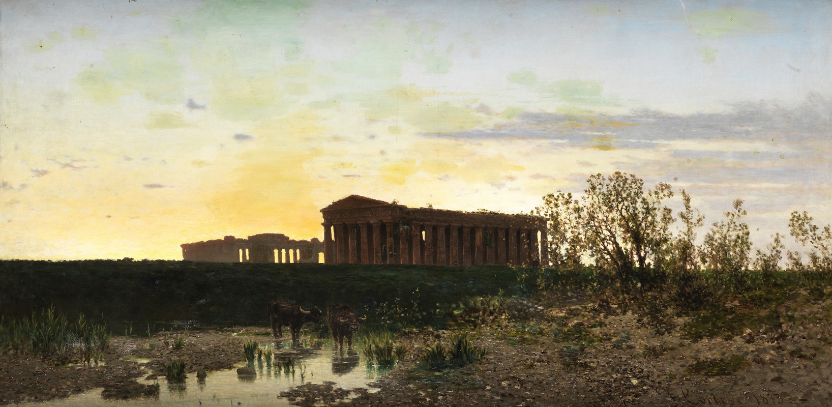 Federico Cortese - Sunset in Paestum